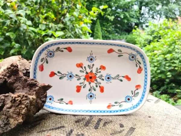 Schale / Platte, 26 x 16 x 3 cm, Tradition 53 - polonaise poterie - BSN 550799^Bunzlauer Keramik Online