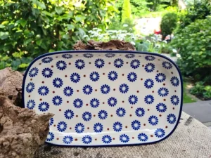 Schale / Platte, 26 x 16 x 3 cm, Tradition 39, BSN m-3991^Bunzlauer Keramik New