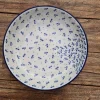 Schale / Salatschale, Ø 32,5 cm, 3500 ml, Höhe 7 cm, Damselfly, BSN A-0886^Bunzlauer Keramik Outlet