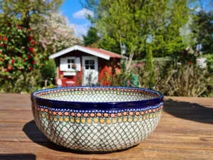 Schale / Salatschale, Ø 27 cm, Höhe 10 cm, Unikat 1, BSN 214421^Bunzlauer Keramik Outlet