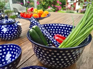 Schale / Salatschale, Ø 27 cm, 5000 ml, Höhe 13 cm, Tradition 5,BSN 7639^Bunzlauer Keramik Sale