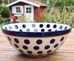Schale / Salatschale, 6600 ml, Ø 33 cm, Höhe 12 cm, Tradition 28, BSN 30038^Bunzlauer Keramik Outlet
