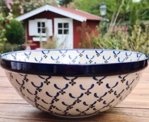 Schale / Salatschale, 6600 ml, Ø 33 cm, Höhe 12 cm, Tradition 25 - BSN 30035^Bunzlauer Keramik Best