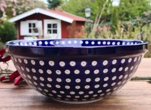 Schale / Salatschale, 6600 ml, Ø 33 cm, Höhe 12 cm, Tradition 5, BSN 30023^Bunzlauer Keramik Fashion