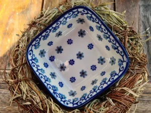 Schale, 9,5 x 9,5 cm,4,5 cm, Winter Garden, BSN J-4597^Bunzlauer Keramik Online