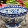 Schale auf Fuss, Ø14,5 cm,8,5 cm, Floral Party^Bunzlauer Keramik Hot