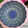 Schale gewellter Rand, 2.W., Ø27,5cm, 7,5cm, Unikat 58 - BSN J-3628^Bunzlauer Keramik Clearance