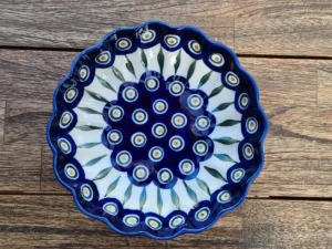 Schale mit gewelltem Rand, 900 ml, Ø 20 cm, Höhe 5 cm, Tradition 10, BSN 5602^Bunzlauer Keramik Clearance