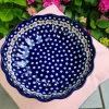 Schale mit gewelltem Rand, Ø 27,5 cm, Höhe 7,5 cm, Tradition 6, BSN 7632^Bunzlauer Keramik Outlet