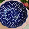 Schale mit gewelltem Rand, Ø 27,5 cm, Höhe 7,5 cm, Tradition 5,  BSN 7633^Bunzlauer Keramik Discount