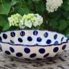 Schale mit gewelltem Rand, Ø 24 cm, Höhe 6 cm, Tradition 28, BSN 7907^Bunzlauer Keramik Online