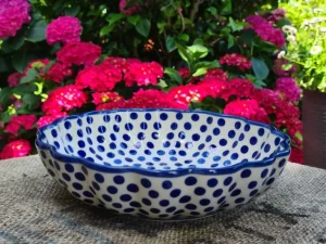 Schale mit gewelltem Rand, Ø 24 cm, Höhe 6 cm, Tradition 24, BSN 7911^Bunzlauer Keramik Hot