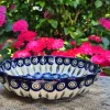 Schale mit gewelltem Rand, Ø 24 cm, Höhe 6 cm, Tradition 10,  BSN 5614^Bunzlauer Keramik Best