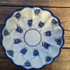 Schale mit gewelltem Rand, 900 ml, Ø 20 cm, Höhe 5 cm, Tradition 8, BSN 5596^Bunzlauer Keramik Online