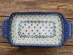 Schale, 32x18 cm,5 cm, 1500 ml, Royal Blue, BSN A-0710^Bunzlauer Keramik Outlet