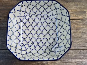 Schale, 23x23 cm,9 cm, Tradition 25, BSN C012^Bunzlauer Keramik New