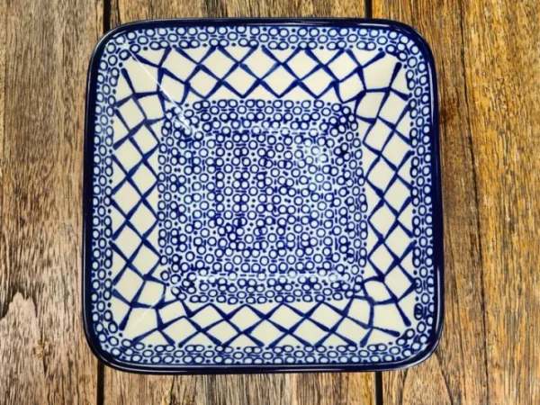 Schale, 16x16 cm,5,5 cm, Vol.650 ml, Trad.2, BSN x-031^Bunzlauer Keramik New