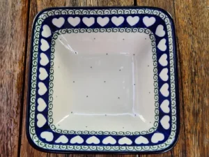 Schale, 16x16 cm,5,5 cm, Vol.650 ml, White Valentine^Bunzlauer Keramik Online