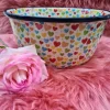 Schale, 22x11 cm, Unikat Einzelstück, 2600 ml, Dekor Liebe^Bunzlauer Keramik Outlet