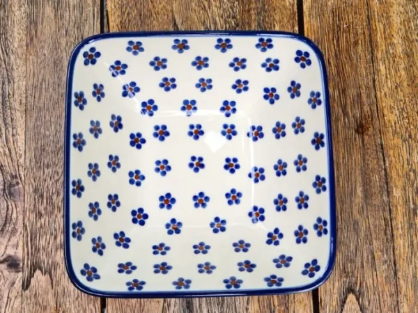 Schale, 16x16 cm,5,5cm, Vol.650 ml, Trad.3, BSN x-032^Bunzlauer Keramik New
