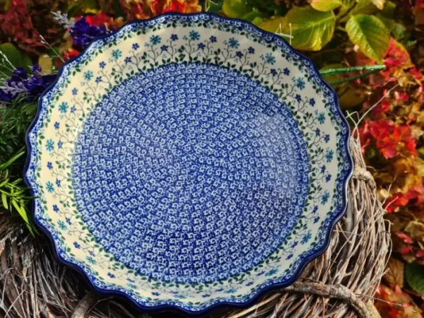 Schale/Tarteform, Ø 28 cm, 6 cm hoch, Spring Hill^Bunzlauer Keramik Online