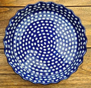 Schale/Tartform, 1400 ml, Ø 25 cm, Tradition 4, BSN J-4914^Bunzlauer Keramik New