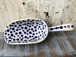 Schaufel, Länge 22 cm, Crazy Dots, BSN A-1021^Bunzlauer Keramik Online