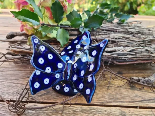 Schmetterling, 10,5 x 10 x 7 cm, Trad. 5, BSN 21256^Bunzlauer Keramik Hot