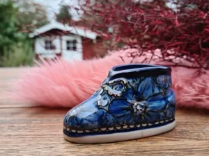 Schuh, Unikat 4, 9,5 x 4,5 x 5 cm - BSN 15209^Bunzlauer Keramik Discount