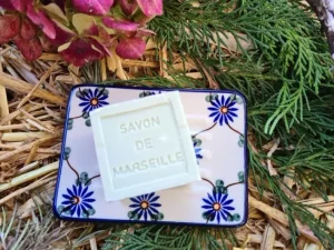 Seifenschale eckig, 12 x 8 cm, Tradition 8, BSN s-625^Bunzlauer Keramik Outlet