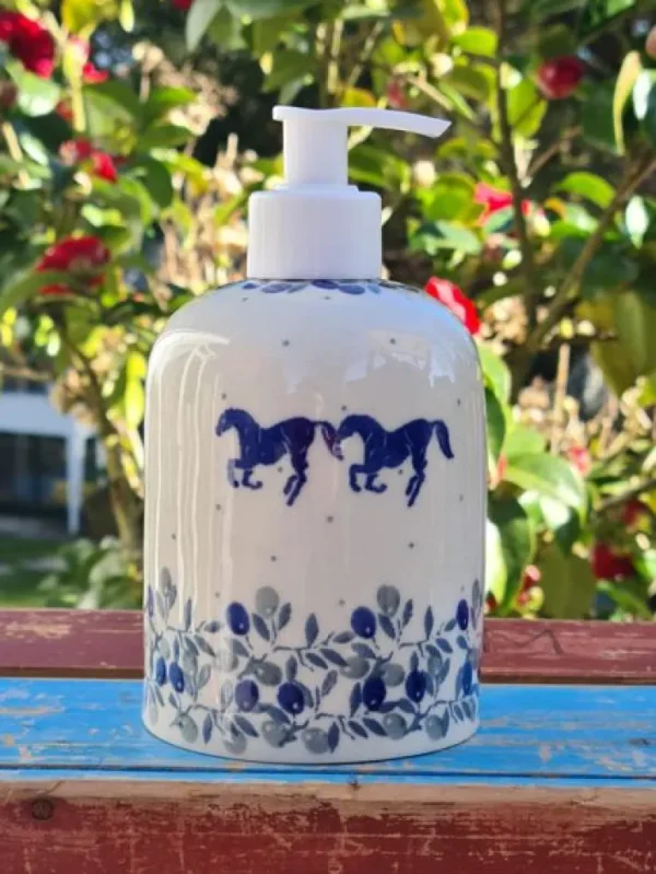 Seifenspender, 400 ml, Horse^Bunzlauer Keramik Fashion