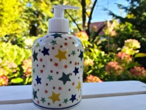 Seifenspender, 400 ml, Sterne^Bunzlauer Keramik Sale