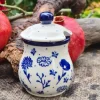 Senftopf, 200 ml,11 cm, Flower Festival^Bunzlauer Keramik Clearance