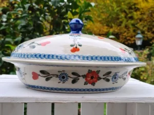 Servierschale / Käseglocke m. Deckel, 1700 ml, Tradition 53^Bunzlauer Keramik Best