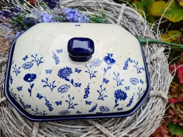 Servierschale, 26x20, 12 cm, Flower Festival^Bunzlauer Keramik Outlet
