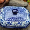 Servierschale, 26x20, 12 cm, Garden of Joy^Bunzlauer Keramik Best