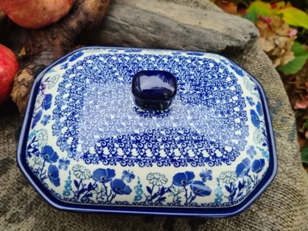 Servierschale, 26x20, 12 cm, Garden of Joy^Bunzlauer Keramik Best