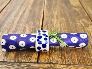 Serviettenring, Crazy Dots, BSN A-0285^Bunzlauer Keramik Clearance