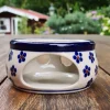 Stövchen für Bratapfel & Teekanne, (400 bis 900 ml), Tradition 3, BSN 1129^Bunzlauer Keramik Online