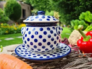 Suppentasse, 3-teilig, 400 ml, Tradition 24, BSN m-325^Bunzlauer Keramik Hot