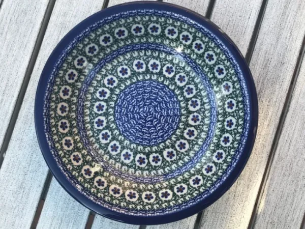 Suppenteller, Ø 21,5 cm, Unikat 58^Bunzlauer Keramik Discount