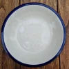 Suppenteller, Ø 21,5 cm, White Lace^Bunzlauer Keramik Online