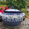 Suppenterrine, 1,5 l,14 cm, Floral Party^Bunzlauer Keramik Online
