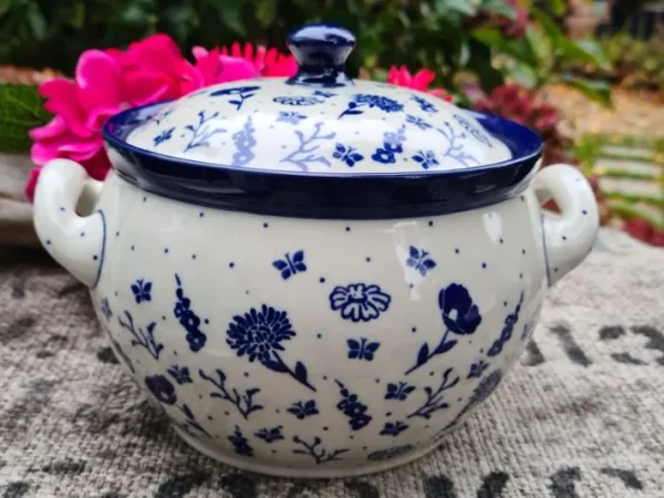 Suppenterrine, 1,5 l,14 cm, Flower Festival^Bunzlauer Keramik Online