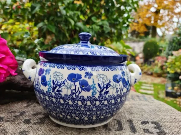 Suppenterrine, 1,5 l,14 cm, Garden of Joy^Bunzlauer Keramik Hot
