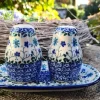 Tablett mit Salzstreuer und Pfefferstreuer, Spring Hill^Bunzlauer Keramik Online