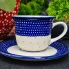 Tasse mit Untertasse, 150 ml, Unikat 18 - BSN 10765^Bunzlauer Keramik Clearance
