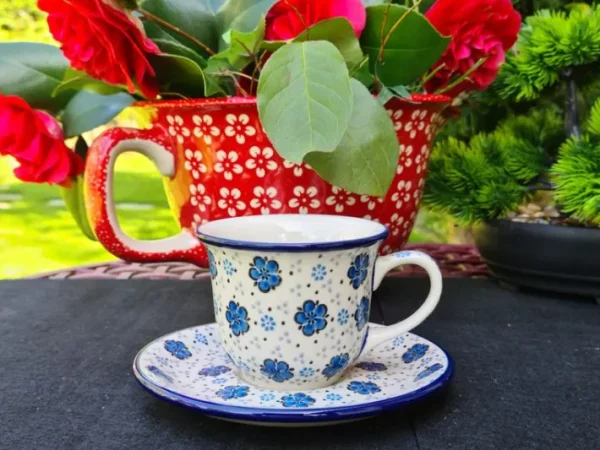 Tasse mit Untertasse, 150 ml, Tradition 34 - BSN J-826^Bunzlauer Keramik Discount