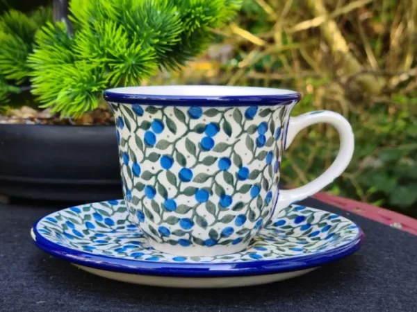 Tasse mit Untertasse, 150 ml, Tradition 32 - BSN J-1489^Bunzlauer Keramik Fashion