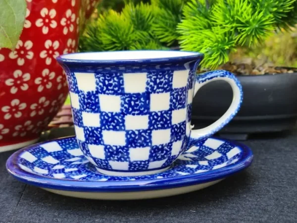 Tasse mit Untertasse, 150 ml, Tradition 27, BSN 7456^Bunzlauer Keramik New